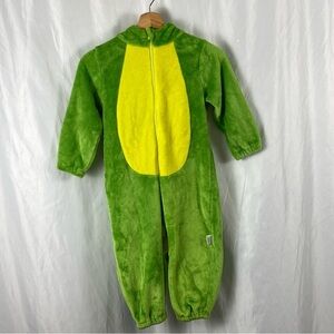 Kid Green Plush Onesie Crocodile Halloween Costume Size 18 Months